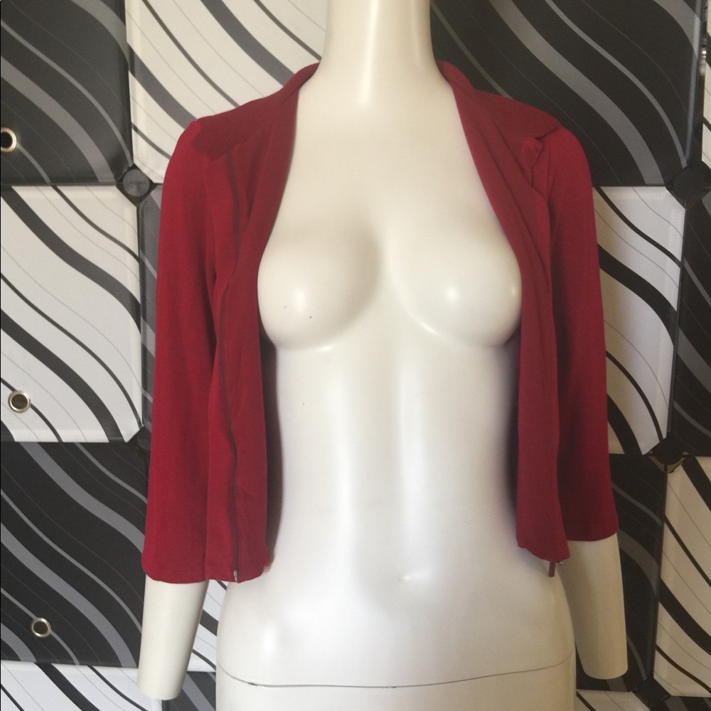 Burgundy Cardigan - Picture 7 of 10